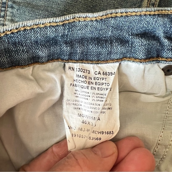 WRANGLER jeans, paint splatter perfect, 40x30 - Picture 5 of 5